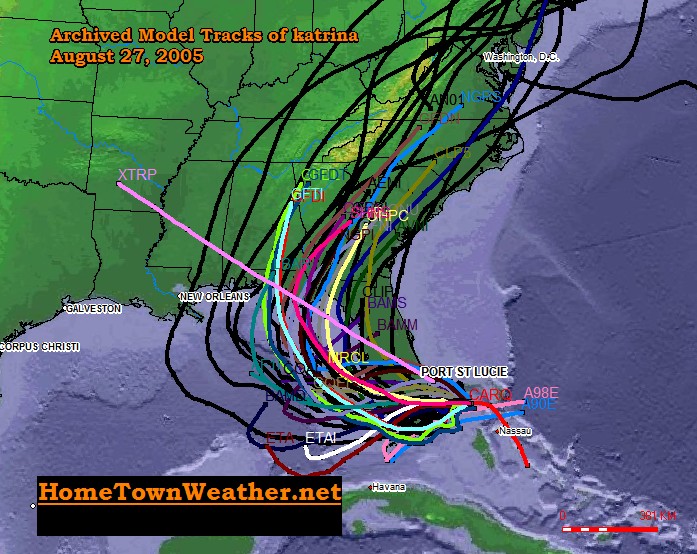 Katrina Model Runs