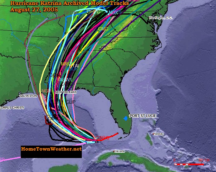 Katrina Model Runs