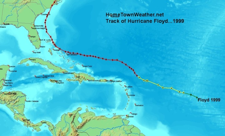 Hurricane Floyd...1999.