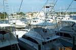A beautiful day at a marina in Port Salerno, Florida.
